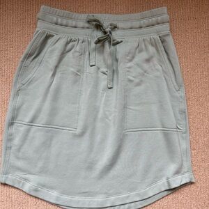 Lou and Grey for Loft Signaturesoft Drawstring Pocket Skirt Size XS